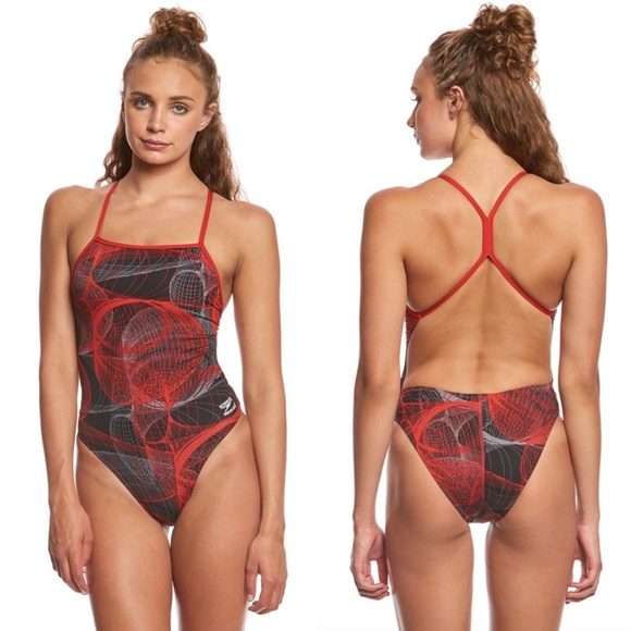 Speedo Other - Speedo Endurance+ Cyclone Strong One Back Swimsuit